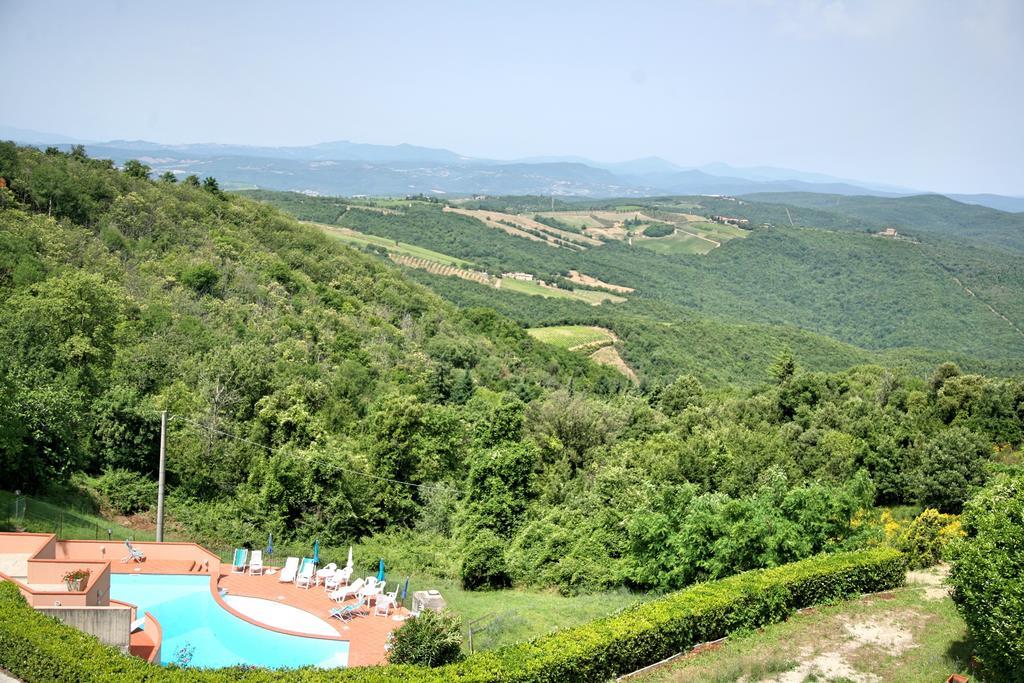 Hotel Ristorante Al Brunello Di Монтальчино Екстер'єр фото